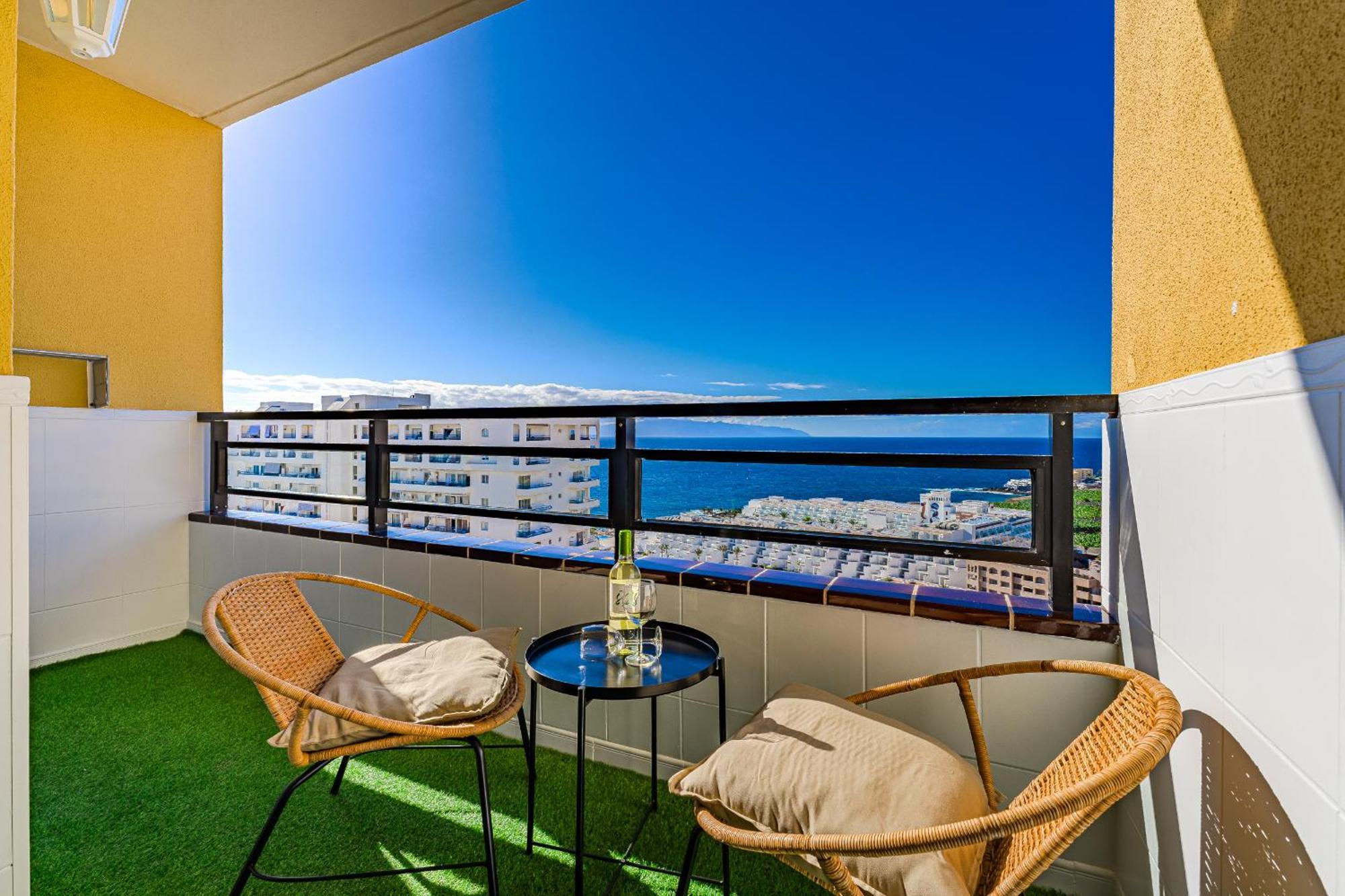 Panoramic Apartments In Club Paraiso Ocean View Costa Adeje  Eksteriør bilde